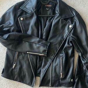 Leather jacket